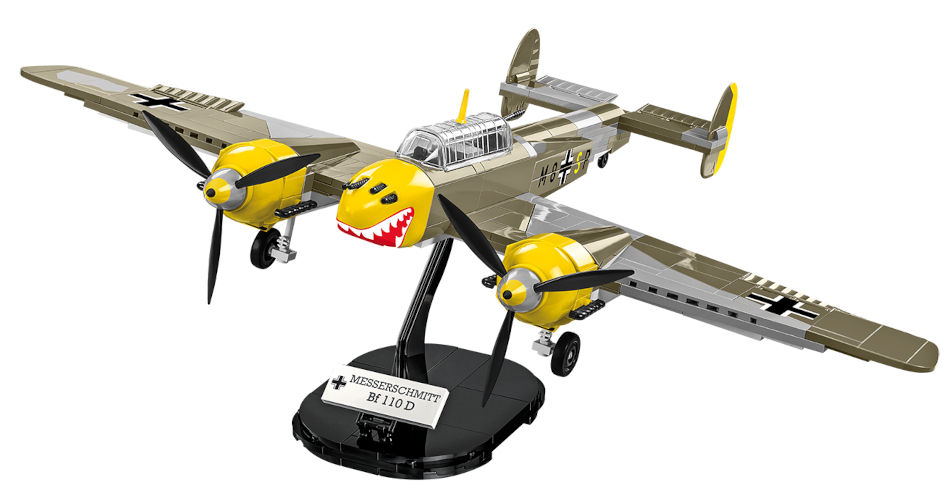 KLOCKI COBI HC WWII 5716 SAMOLOT MESSERSCHMITT BF 110D 422KL